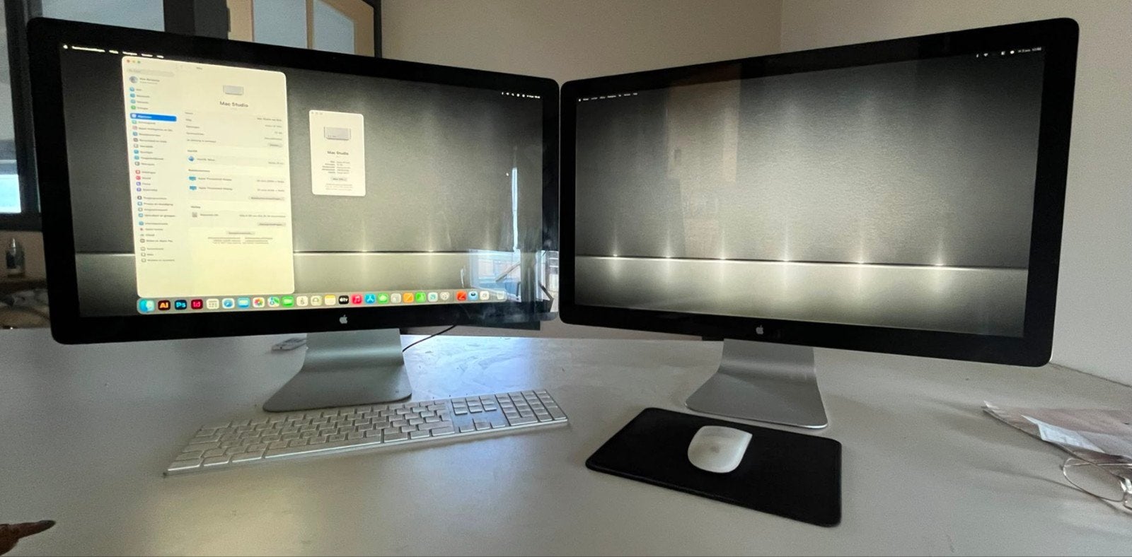 Mac Studio M1 Max 32GB 500GB SSD 2x Apple Thunderbolt Displa, Computers en Software, Apple Desktops, Ophalen