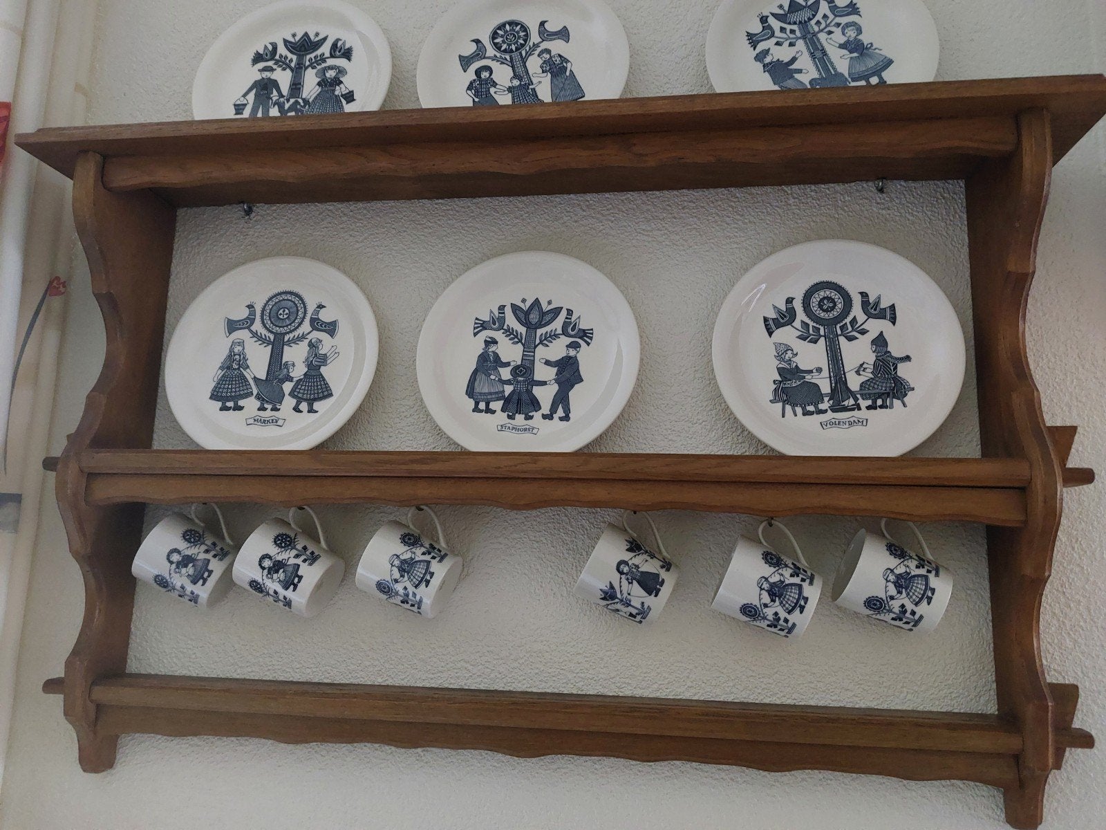 Vintage Staphorst servies Weiden Bavaria, Ophalen of Verzenden