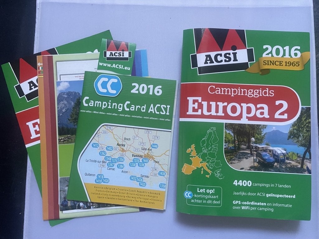 ACSI Campinggids Europa 2 / 2016, Overige merken, Verzenden, Europa, Zo goed als nieuw