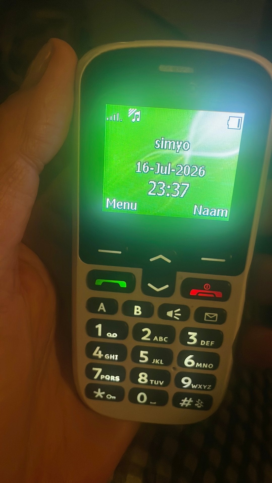 Doro mobiele telefoon, Ophalen, Zo goed als nieuw, Geen camera