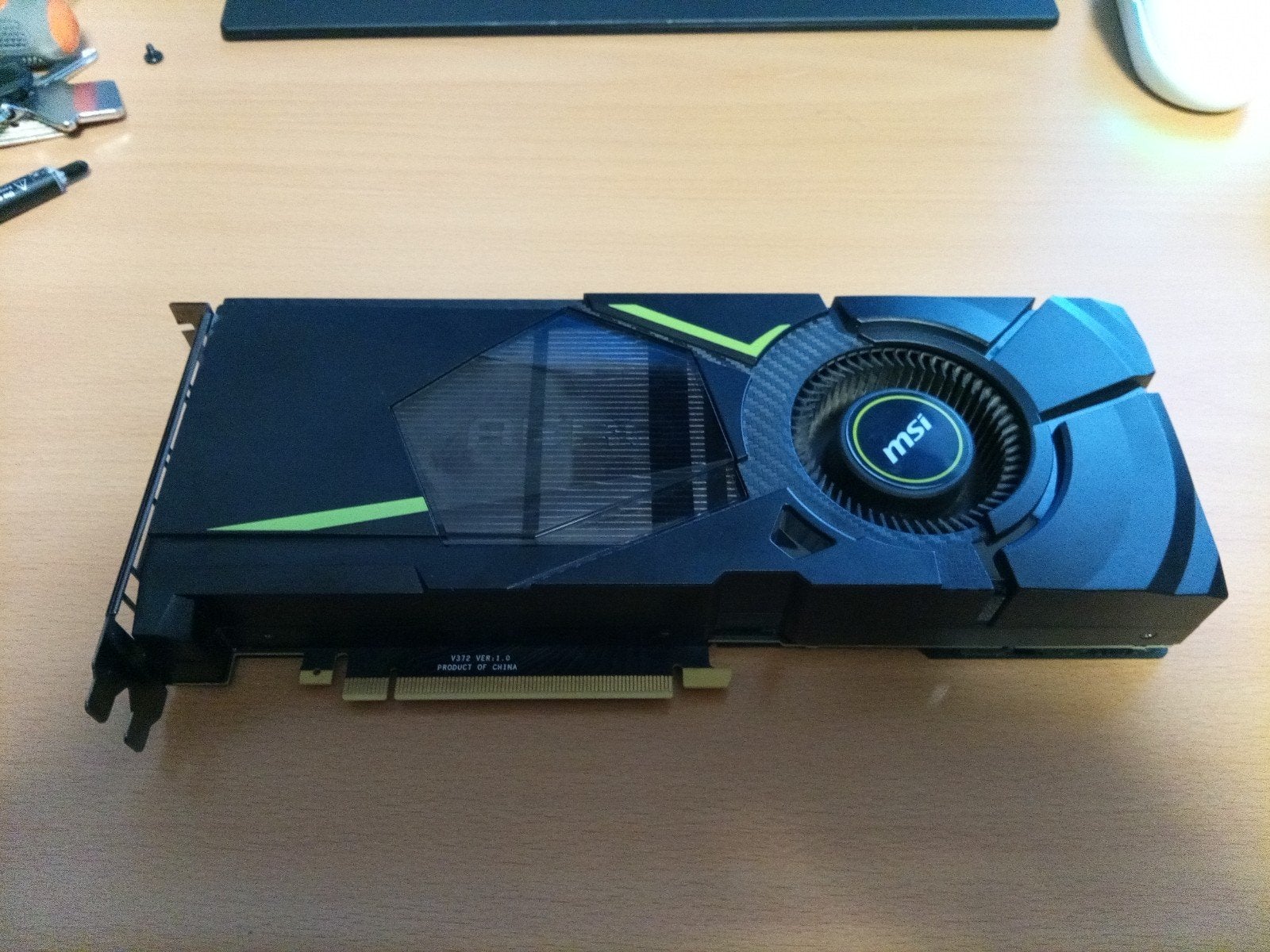 RTX 2080 AERO 8GB, Ophalen of Verzenden, Zo goed als nieuw, GDDR6, PCI-Express 3