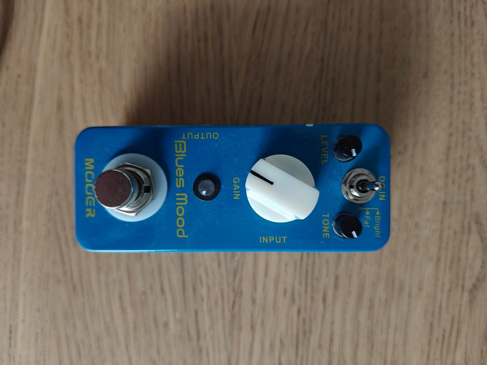 Mooer Blues Mood & Groove Looper met accessoires, Ophalen, Zo goed als nieuw, Distortion, Overdrive of Fuzz