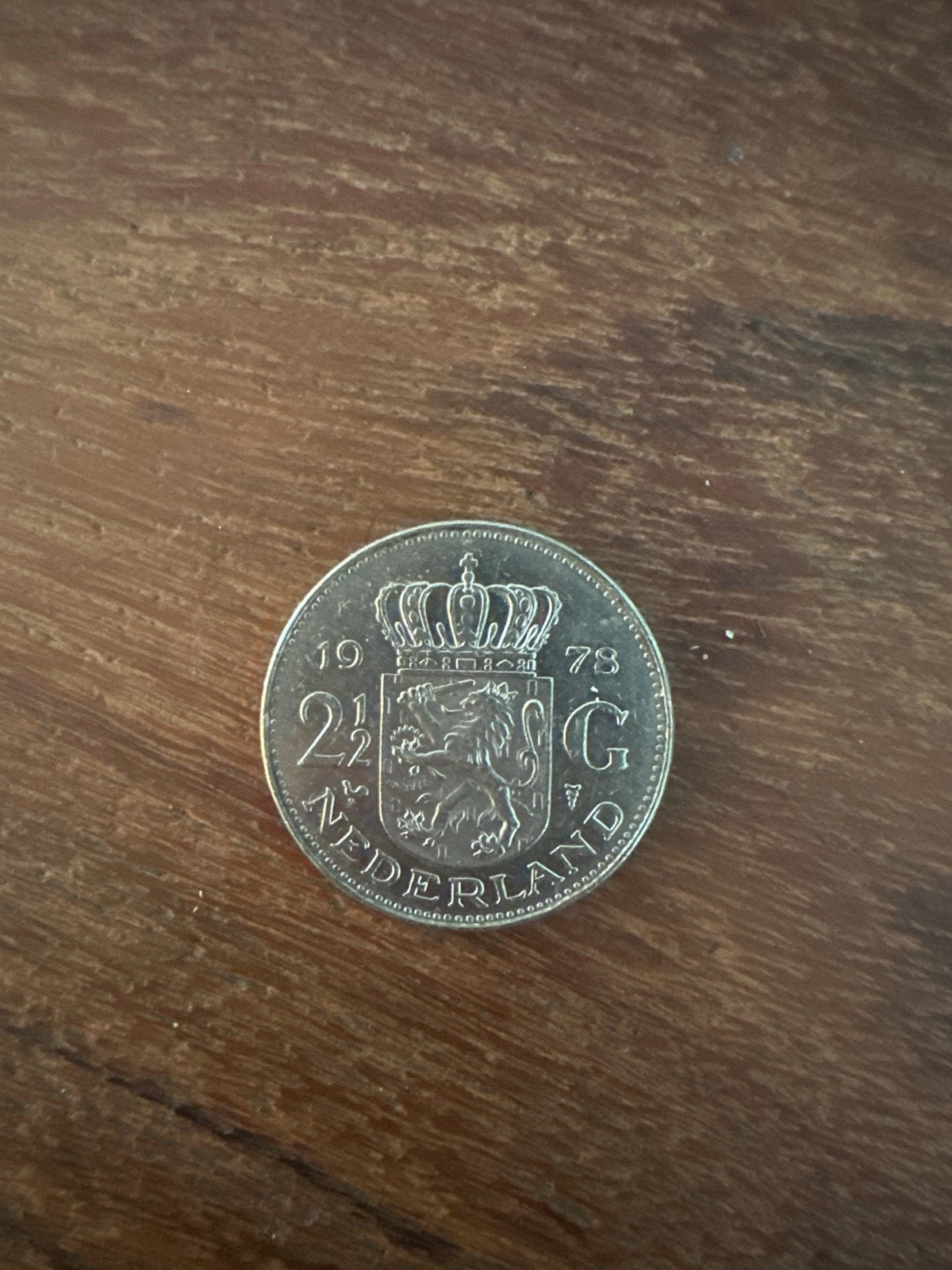 2,5 Gulden Munt Koningin Juliana 1978, Ophalen of Verzenden, Koningin Juliana, 2½ gulden, Losse munt