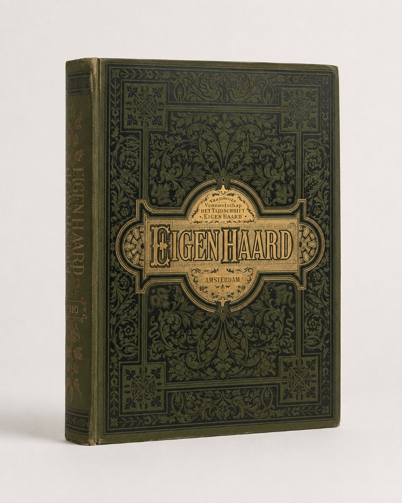 Eigen Haard 1910 Antiek Geïllustr. Volkstijdschrift 36ste JG
