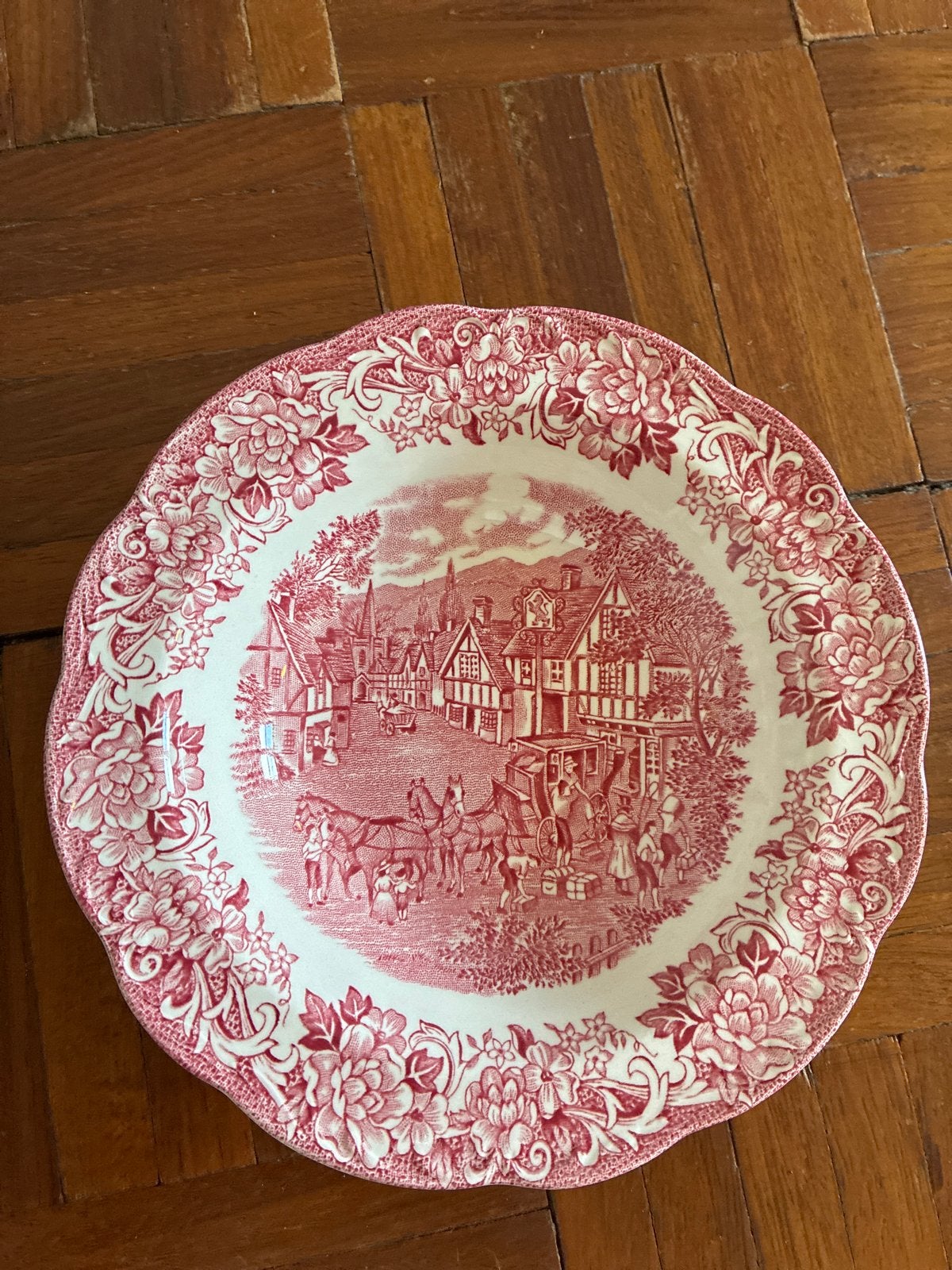 Royal Staffordshire Stratford Stage J&G Meakin bord, Antiek en Kunst, Ophalen