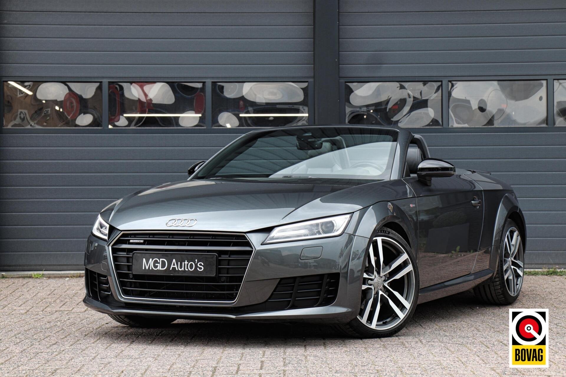 Audi TT Roadster 2.0 TFSI Quattro S-Line |LED|VIRTUAL|KEYLES, Gebruikt, 4 cilinders, Bedrijf, Vierwielaandrijving
