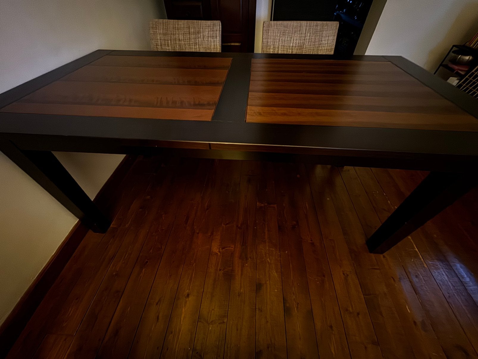 Eettafel gratis op te halen, Ophalen, Gebruikt, 50 tot 100 cm, 150 tot 200 cm