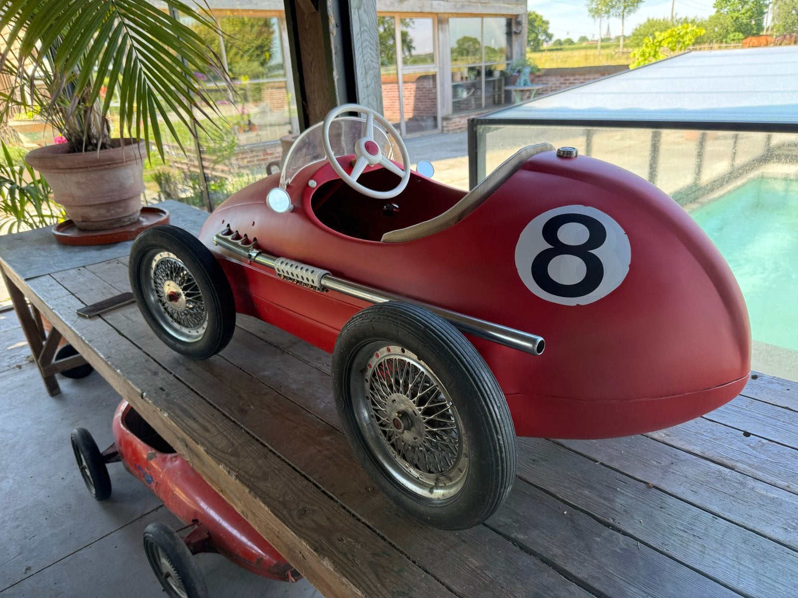 Vintage Trapauto's en Vespa Loopfiets - Ferrari, Lotus, Torc, Ophalen of Verzenden