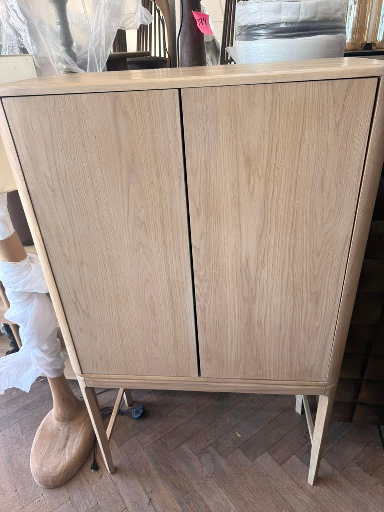 Houten Harvey Opbergkast, Nieuw, Ophalen of Verzenden, Minder dan 100 cm, 25 tot 50 cm