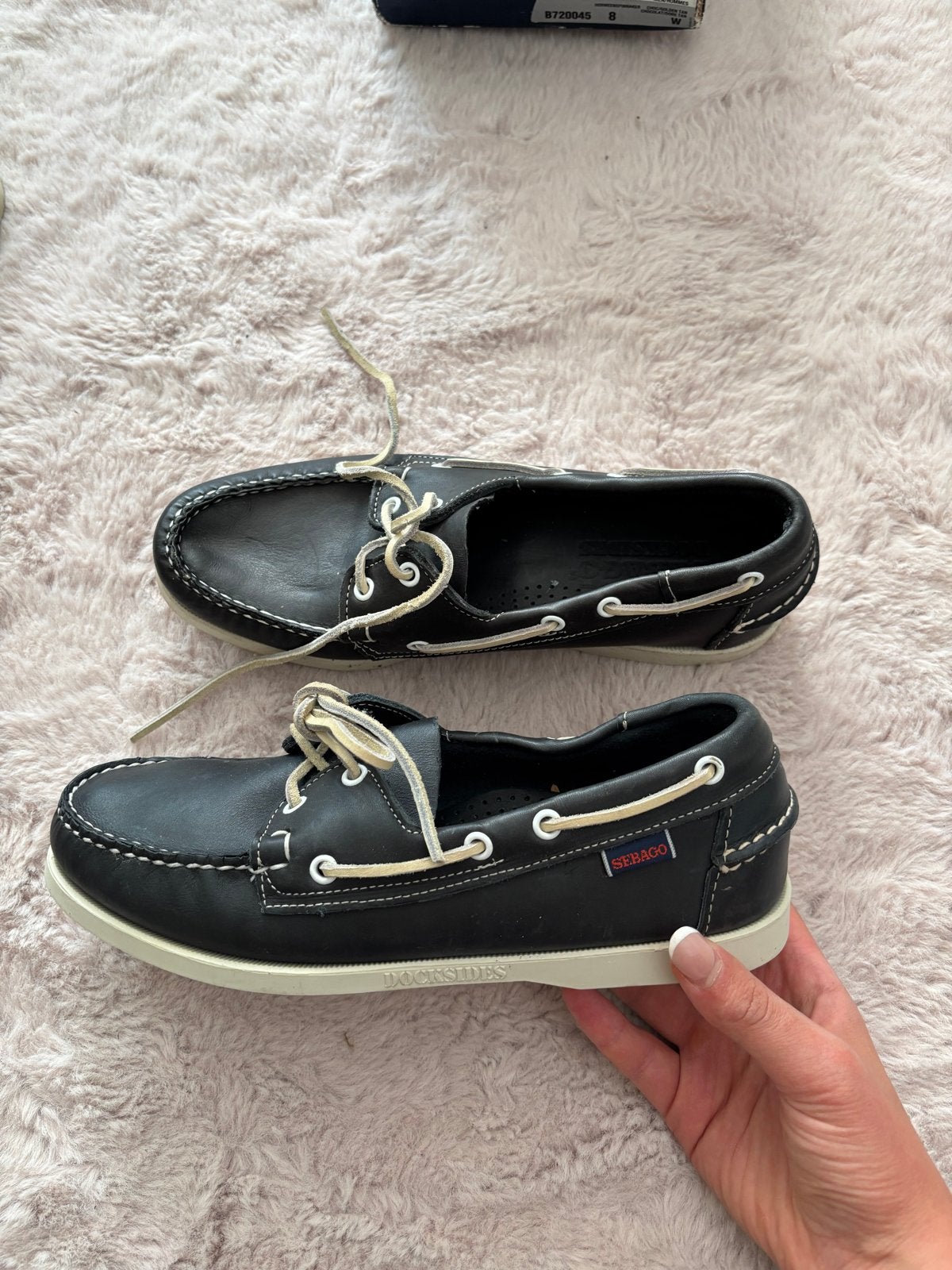Sebago Docksides - Klassieke bootschoenen, Ophalen of Verzenden, Nieuw, Zwart