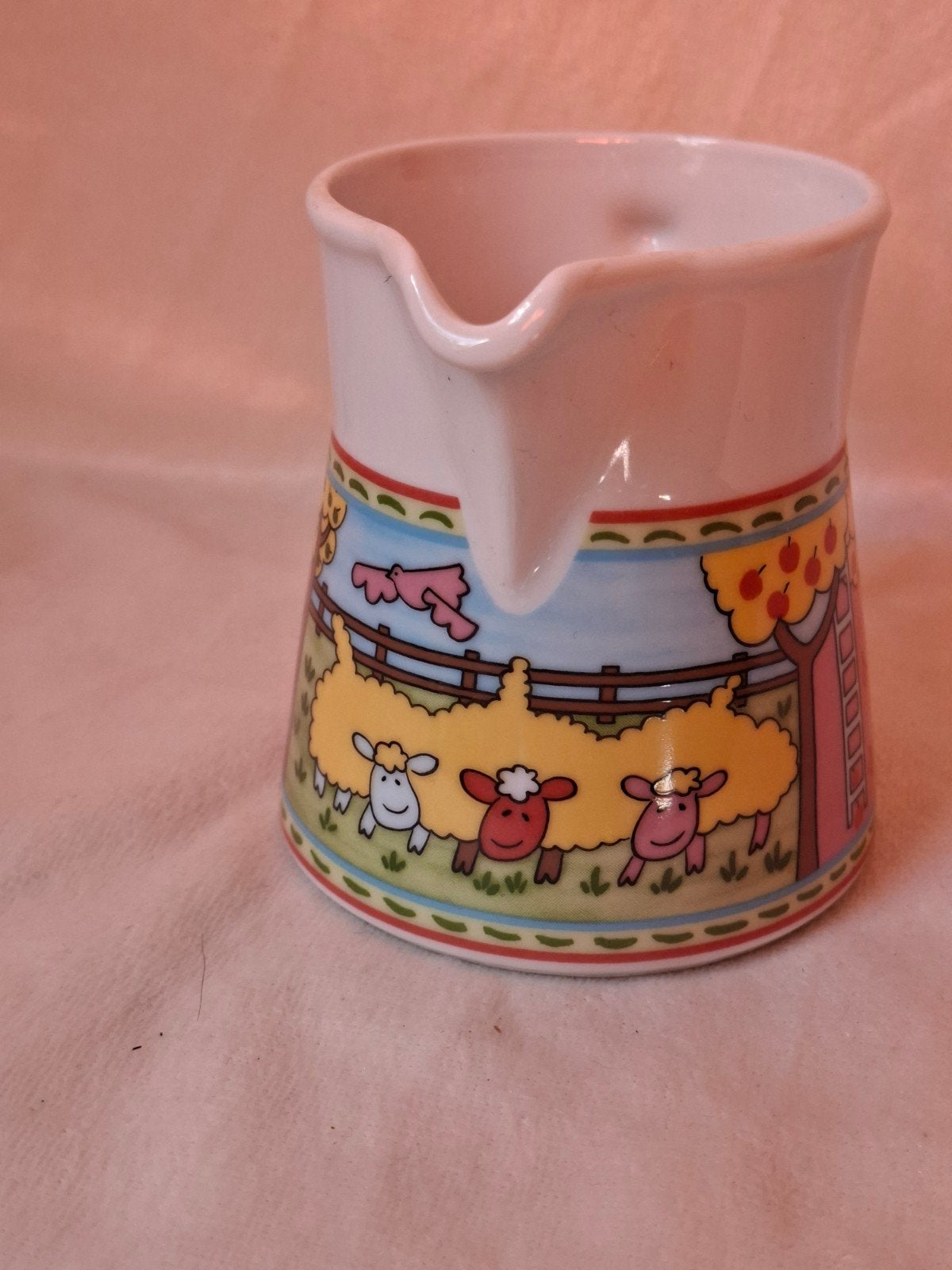 Winterling Porzellan Melkkannetje met Schaapjes, Antiek en Kunst, Antiek | Porselein, Ophalen of Verzenden