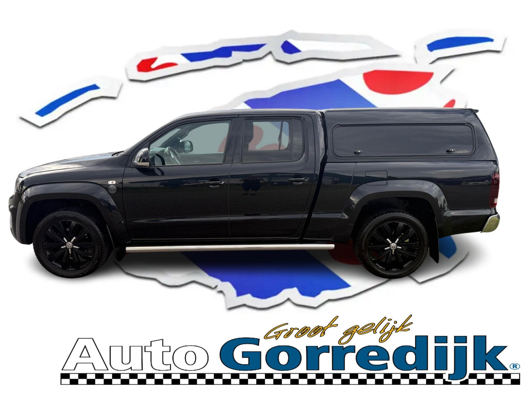 Volkswagen Amarok 3.0 TDI 4Motion DC Aventura V6 258Pk 5Pers, Auto's, Gebruikt, Zwart, Bedrijf, Diesel
