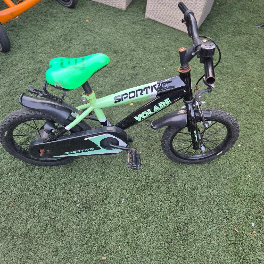 kleuter fietsje, Ophalen, Gebruikt, 14 inch of minder