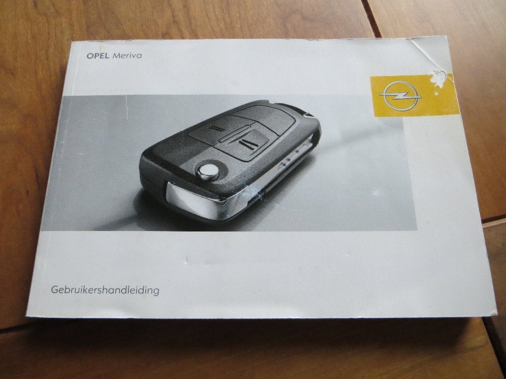 Instructieboek Opel Meriva 2013, 244 blz, Ophalen of Verzenden