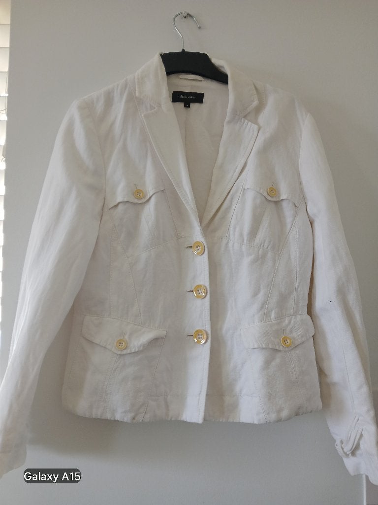 Claudia Strate Blazer 38, Maat 38/40 (M), Beige, Ophalen of Verzenden, Zo goed als nieuw