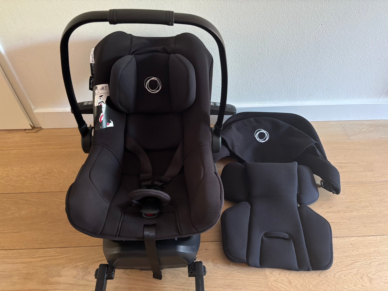 Bugaboo autostoeltje Turtle air Nuna, Kinderen en Baby's, Gebruikt, Isofix, 0 t/m 13 kg, Ophalen
