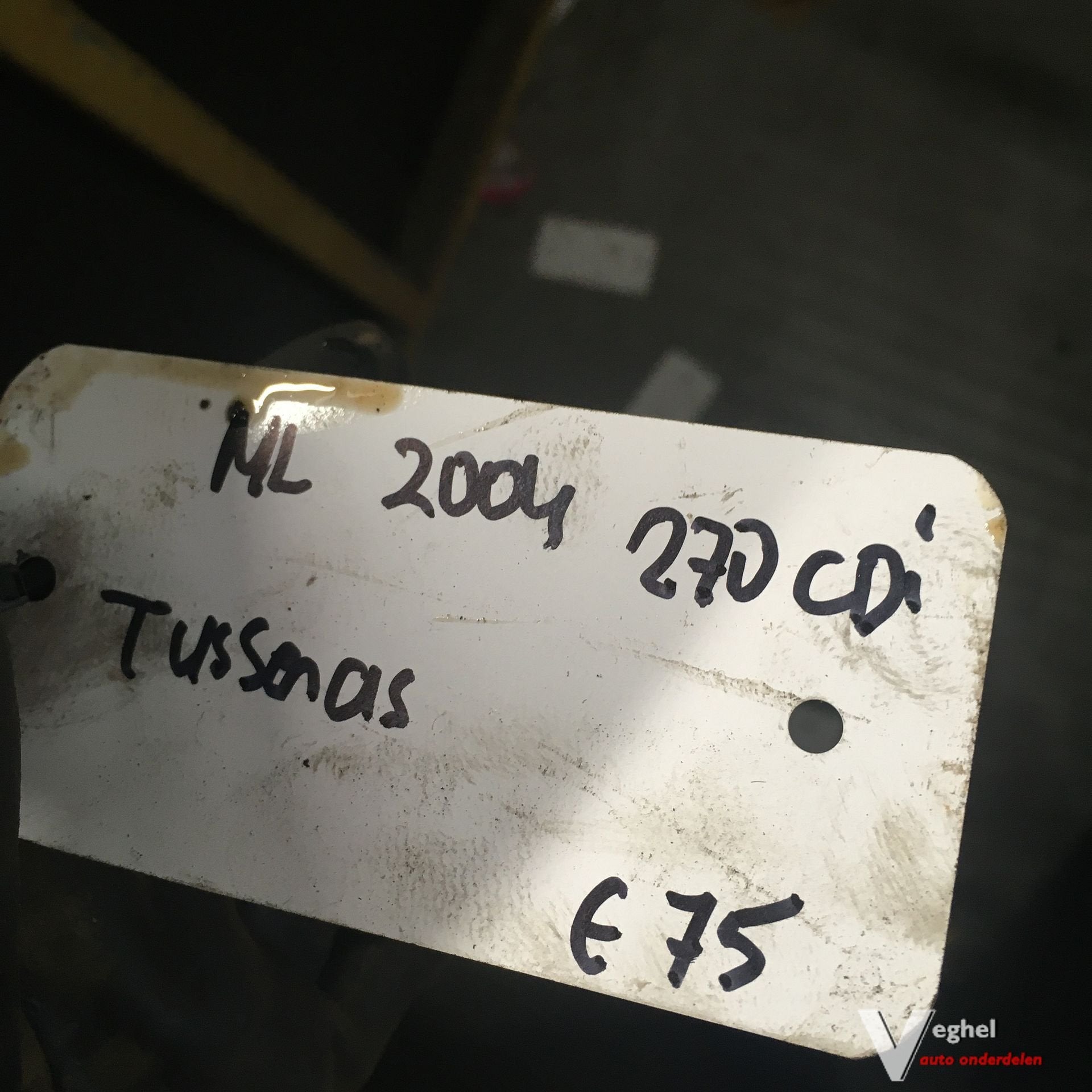 Mercedes ML 270CDI 2004   Tussen as   A163 410 12 02 -A8