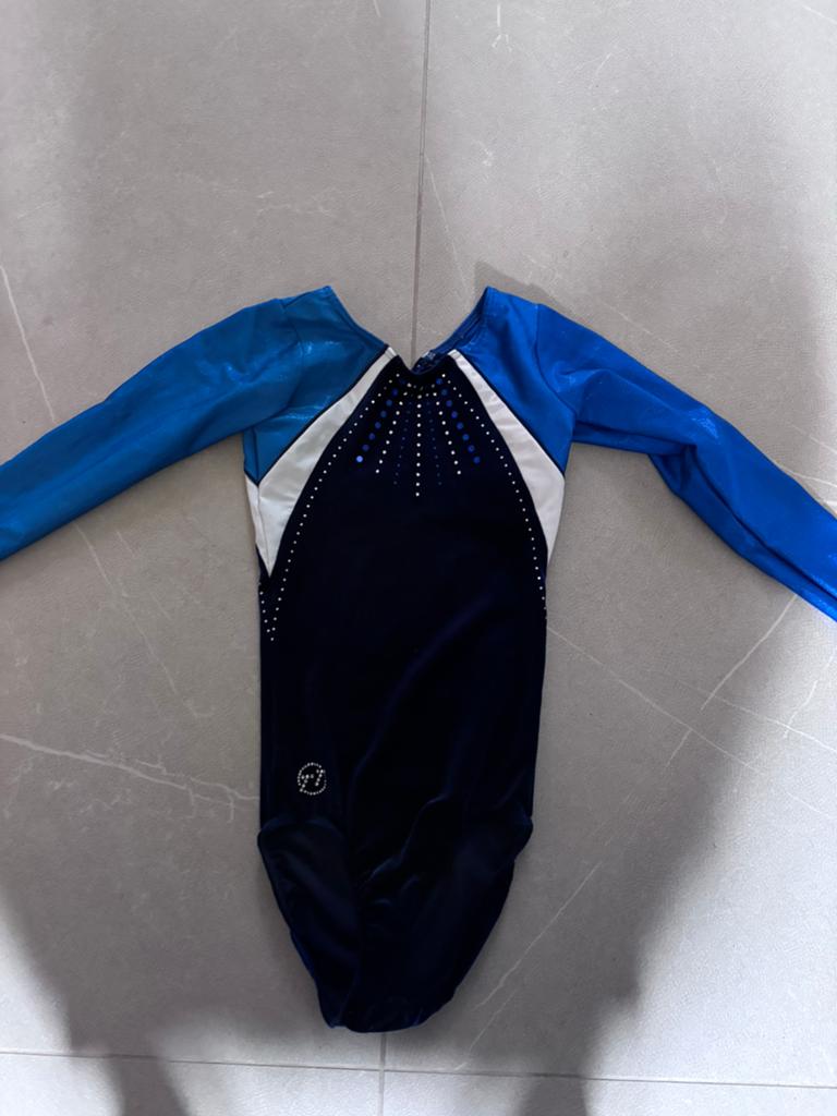 Turnpakje K717 tt gymnastic, Kindermaat 122 t/m 140, Ophalen of Verzenden, Zo goed als nieuw, Turnpak(je)