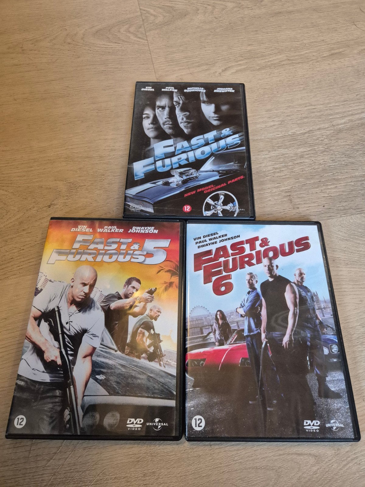 Fast & Furious DVD Boxset - Deel 1, 5 en 6, Ophalen of Verzenden