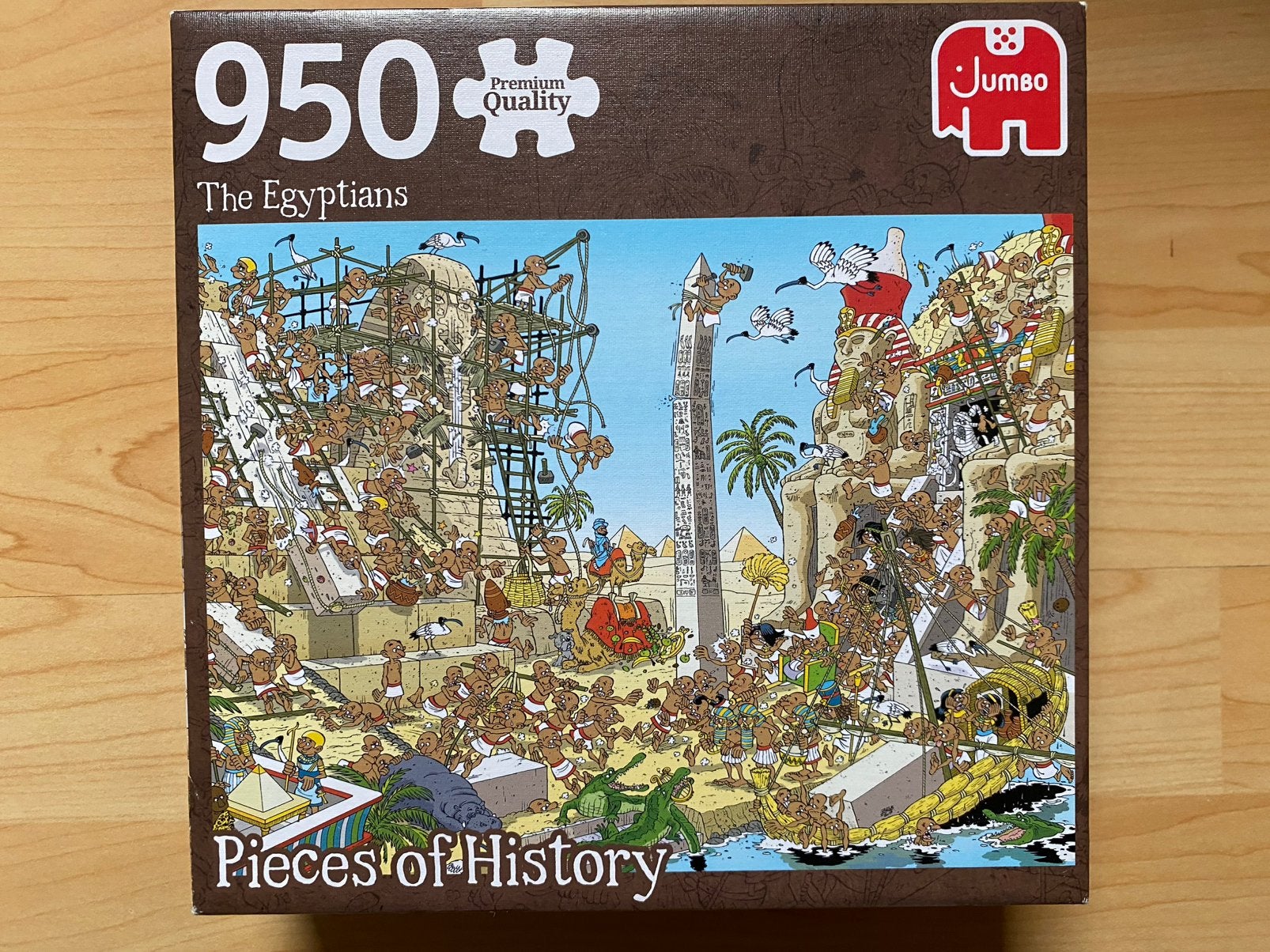 Jumbo puzzel, Ophalen of Verzenden, 500 t/m 1500 stukjes, Zo goed als nieuw