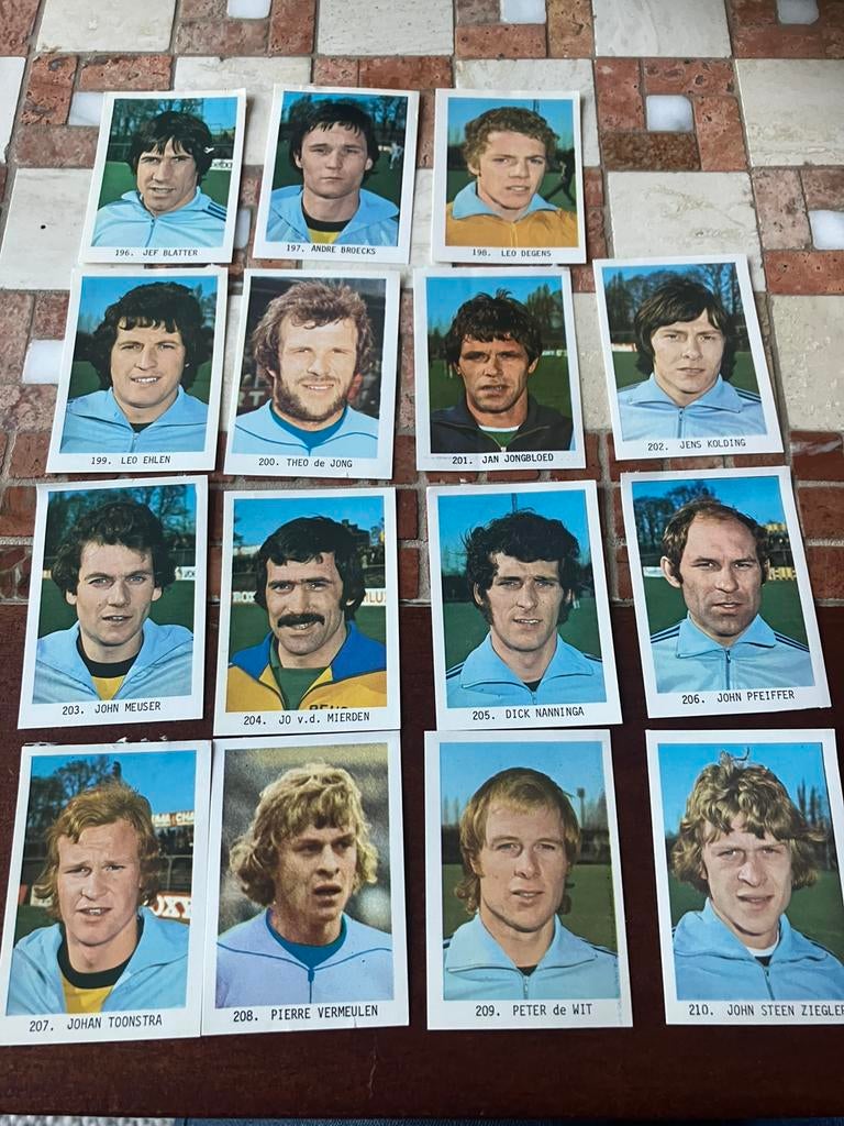 Roda jc panini vanderhout 1977-1978, Verzamelen, Sportartikelen en Voetbal, Ophalen of Verzenden, Gebruikt, Roda JC, Poster, Plaatje of Sticker