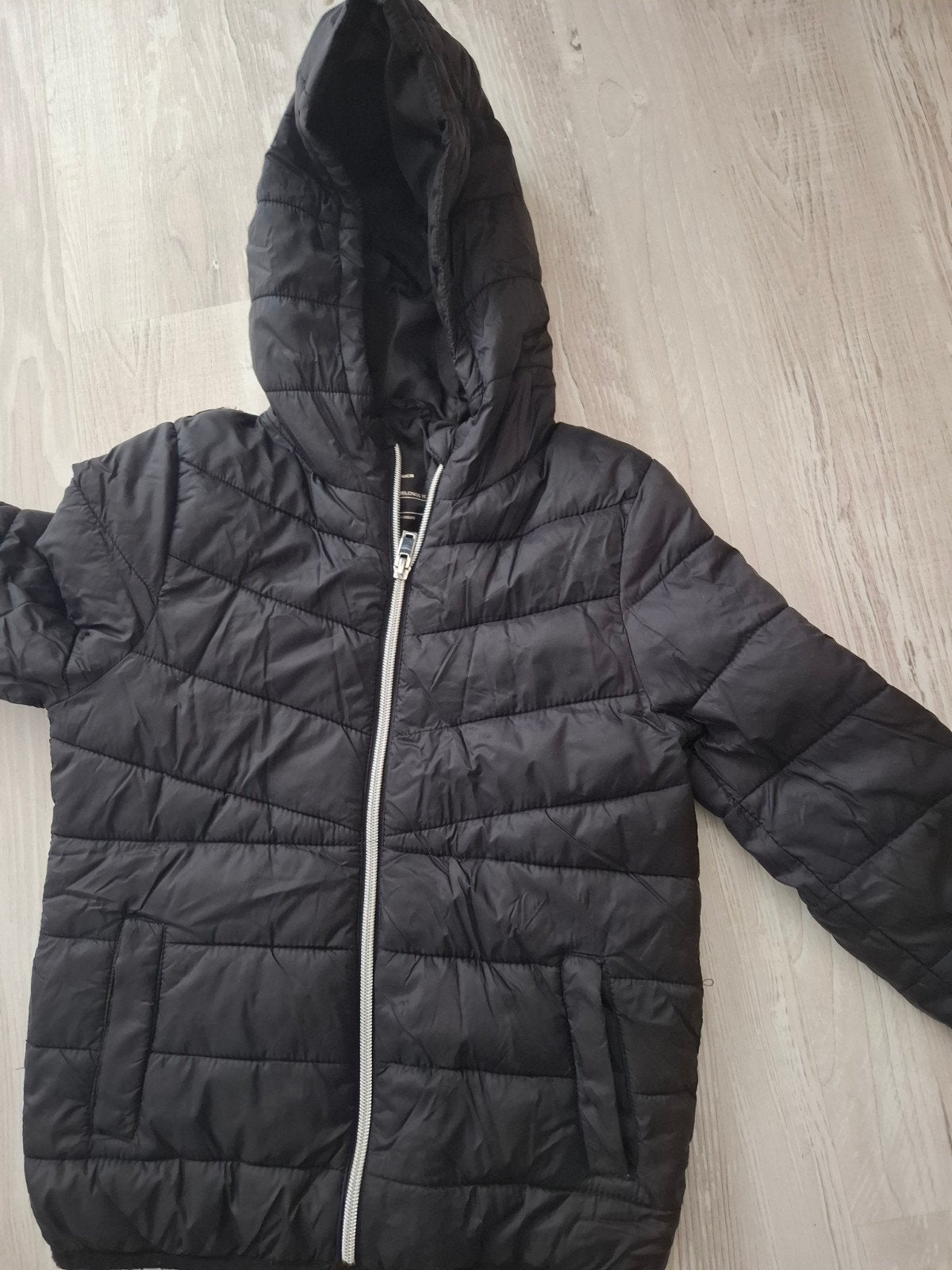 zwart meisjes jas maat 140, Kinderen en Baby's, Kinderkleding | Maat 140, Ophalen