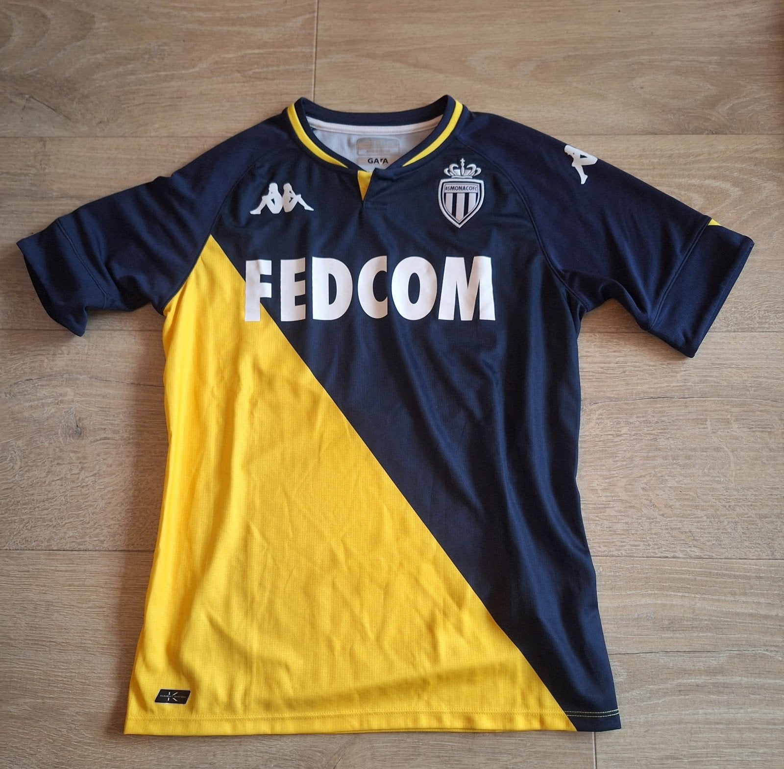 AS Monaco Thuisshirt 2021-2022 Ben Yedder #9 Maat M, Kleding | Heren, Sportkleding, Kappa, Ophalen of Verzenden, Zo goed als nieuw