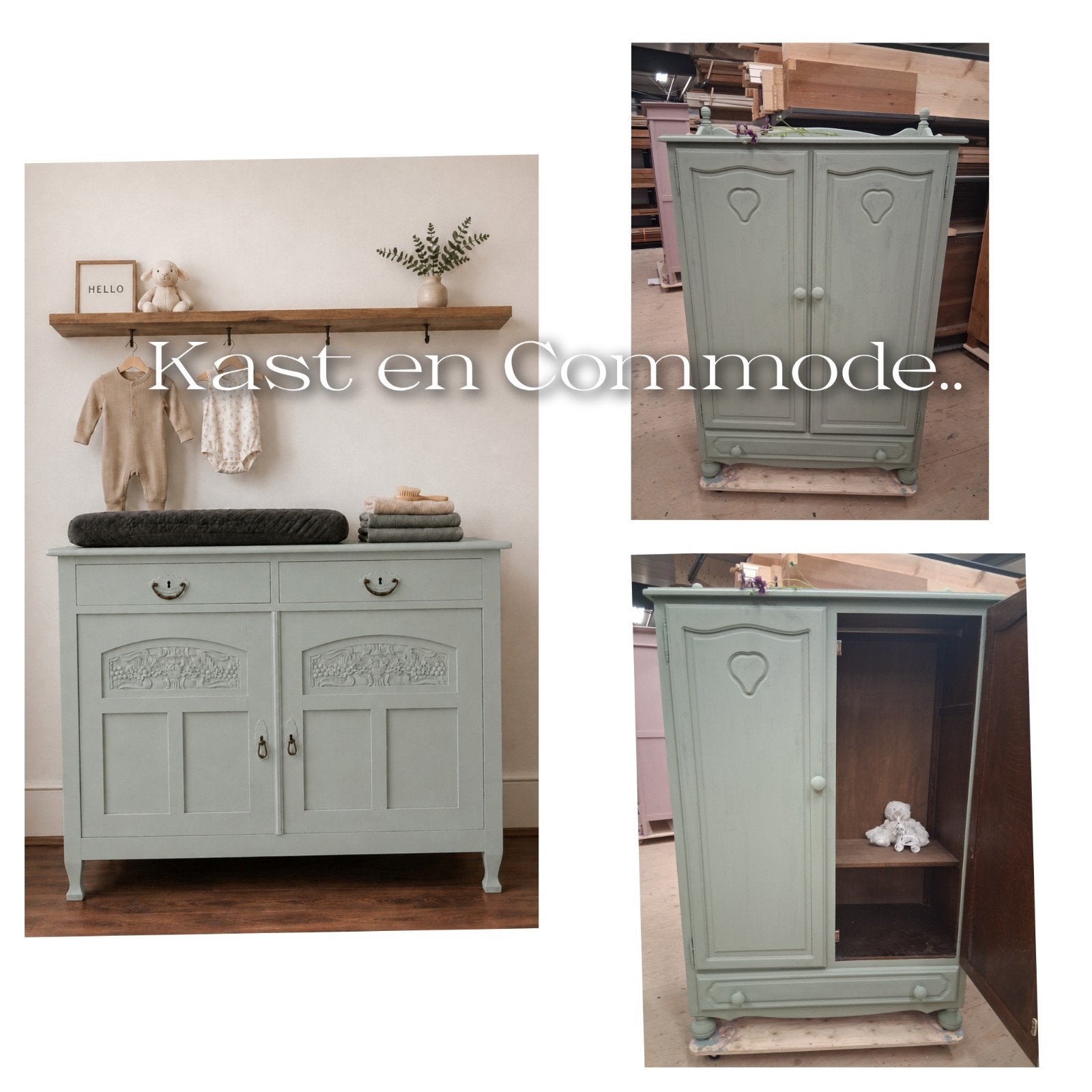 commode en kast babykamer, Kinderen en Baby's, Kinderkamer | Commodes en Kasten, 50 tot 70 cm, 105 cm of meer, Ophalen of Verzenden
