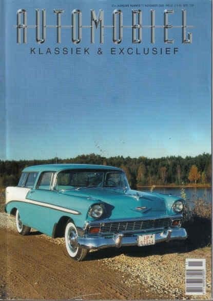 Automobiel 11 2000 : Alfa Romeo 8C - Chevrolet Bel Air Nomad, Ophalen of Verzenden, Gelezen, Algemeen