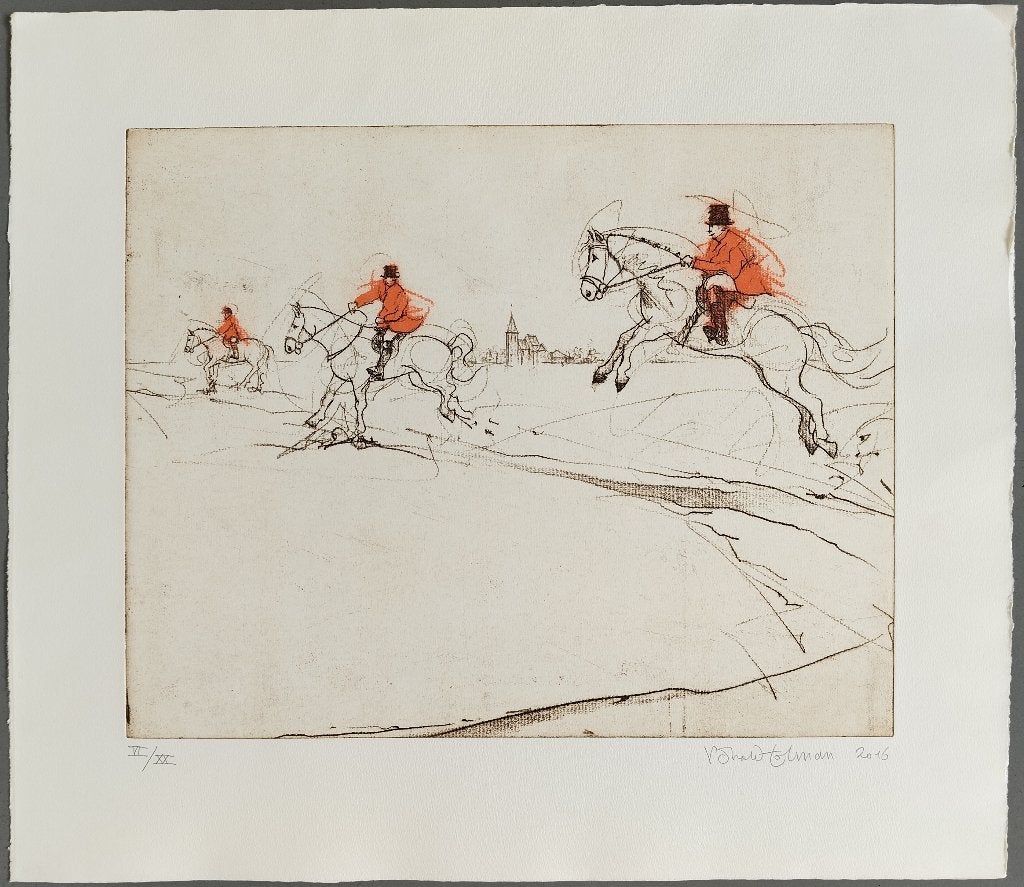 Ronald Tolman – gesigneerde ets, Ophalen of Verzenden