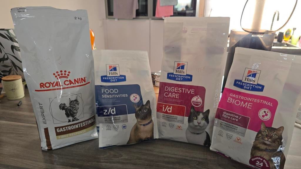 Divers kattenvoer voor gevoelige darmen., Ophalen of Verzenden, Kat