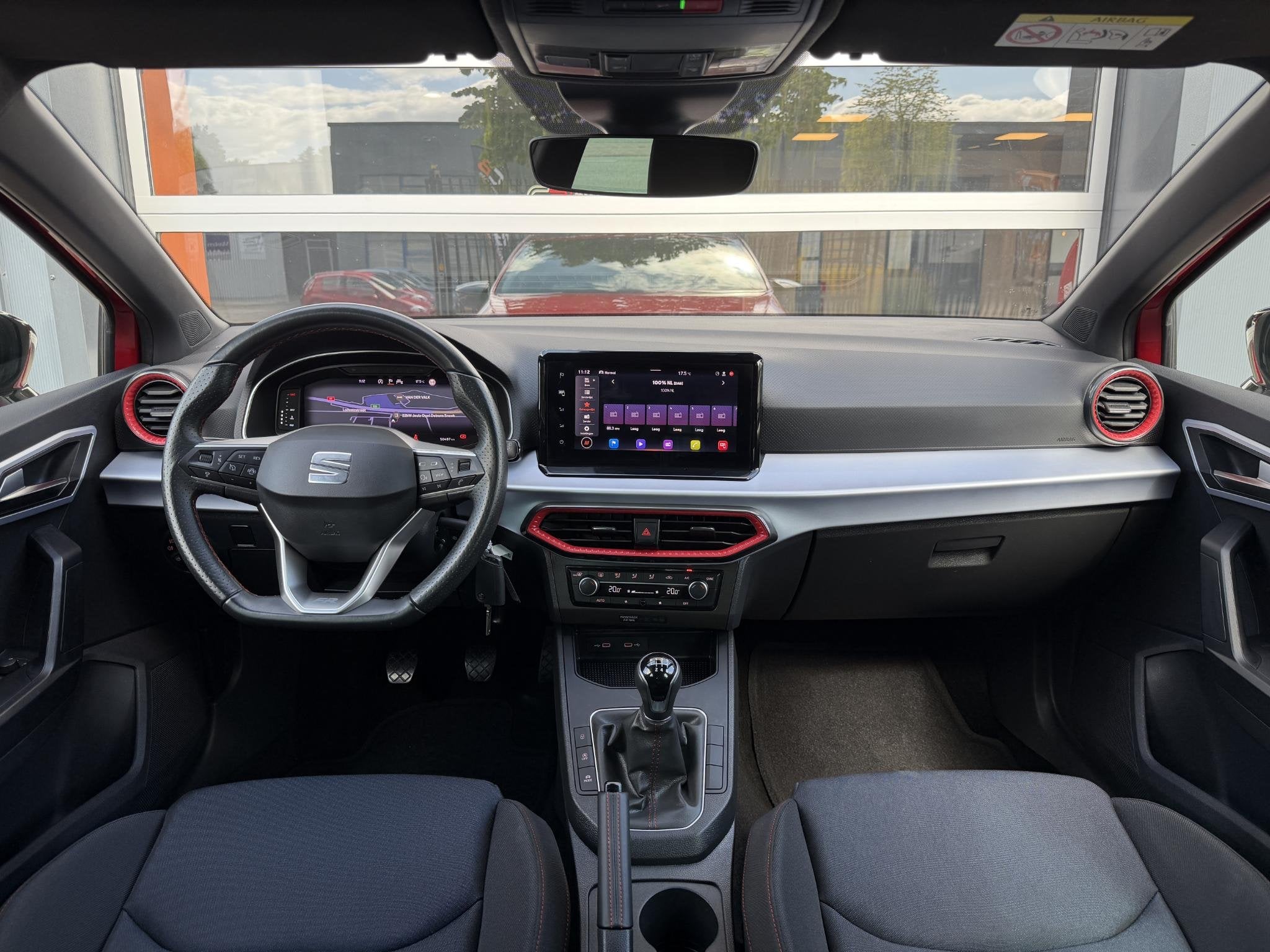SEAT Ibiza 1.0 EcoTSI FR Anniversary | Virtual Cockpit | App, Auto's, Voorwielaandrijving, Stof, Gebruikt, 116 pk