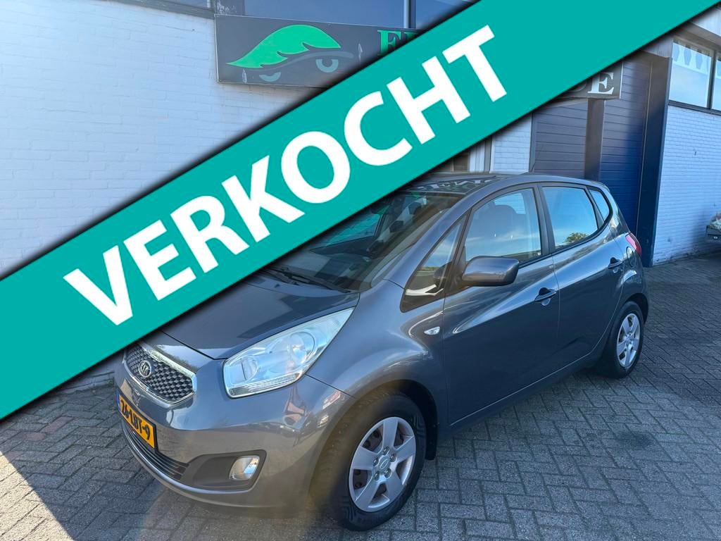 Kia Venga 1.4 CVVT X-tra JAAR APK AIRCO ELECTA PAKKET, Voorwielaandrijving, Euro 5, Stof, Gebruikt