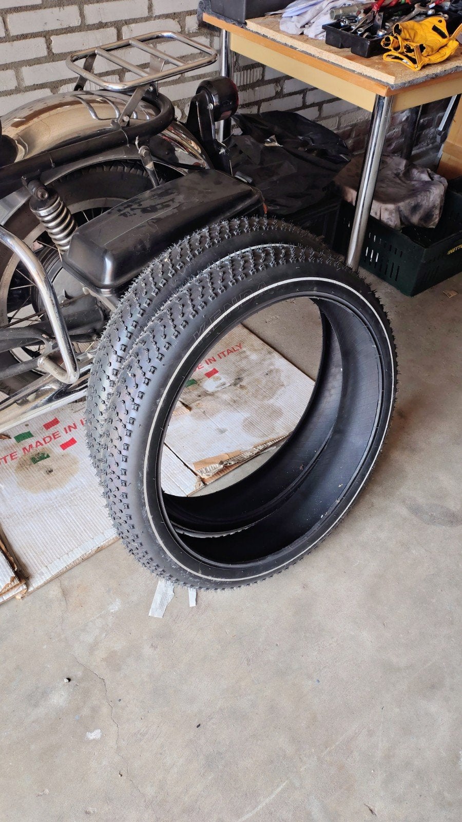5x Fatbike banden, Ophalen, Fatbike