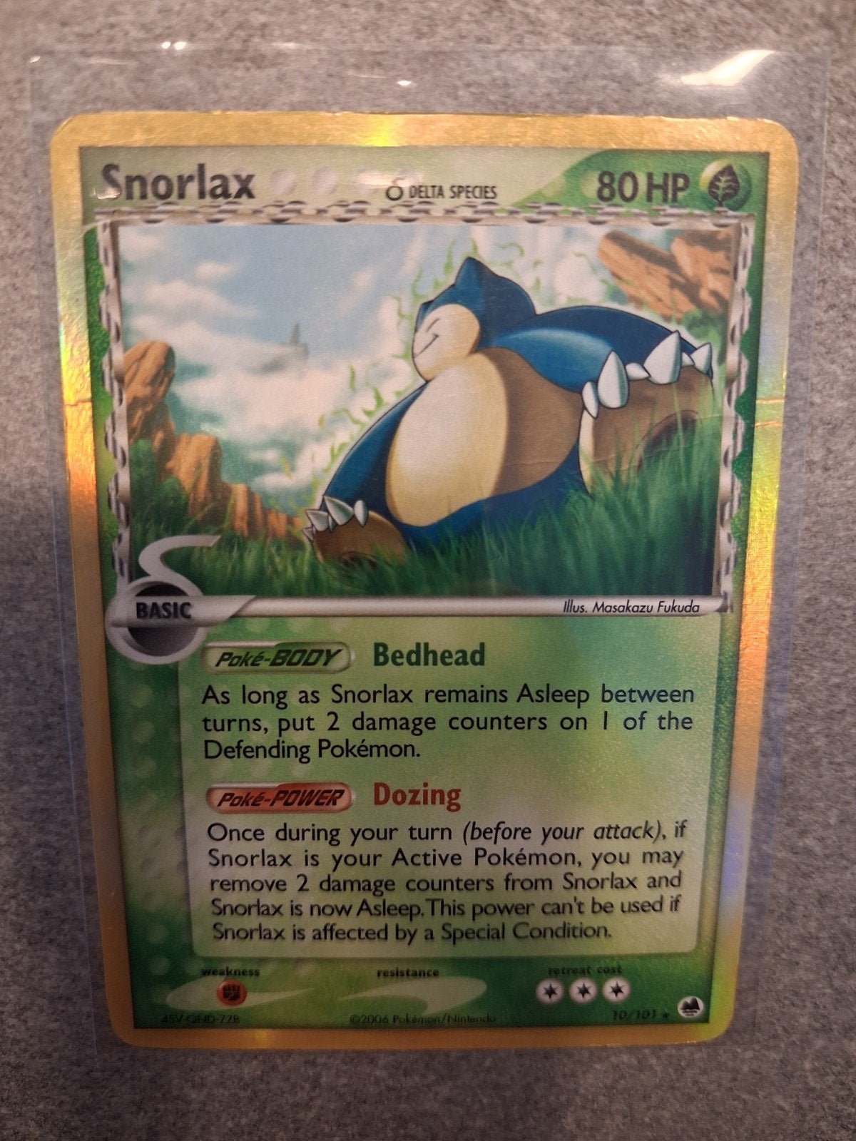 Snorlax Delta Species Pokémon Kaart 80 HP 10/101, Hobby en Vrije tijd, Verzamelkaartspellen | Pokémon, Ophalen of Verzenden