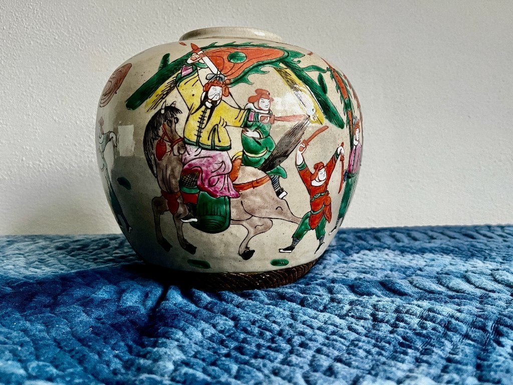 Chinese vaas, Ophalen
