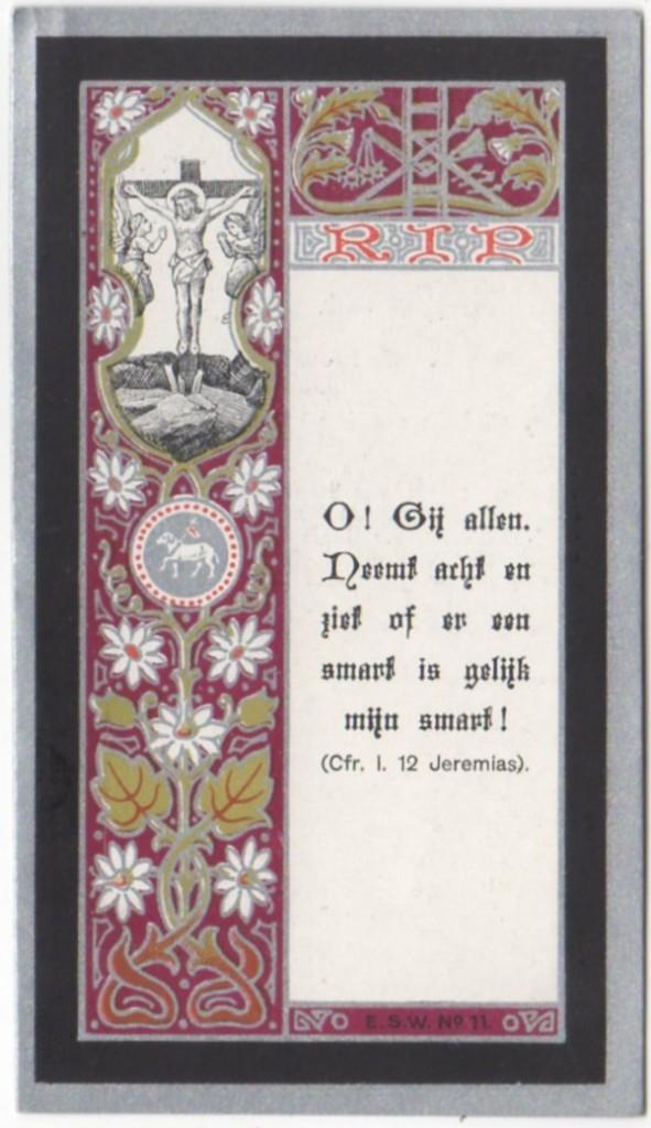 Adrianus van Houtum 1940-1955 Den Bosch / St.Michielsgestel, Verzenden