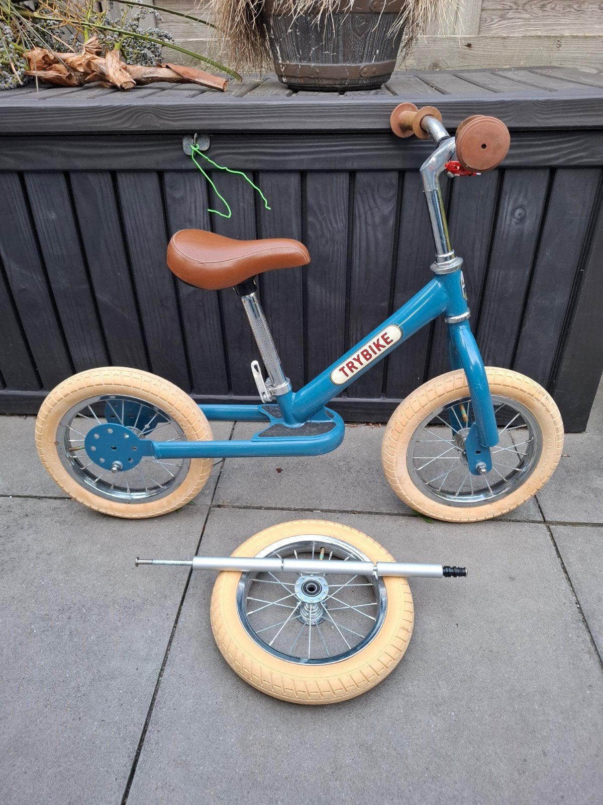 Trybike loopfiets 2-in-1 blauw / Driewieler., Ophalen, Zo goed als nieuw