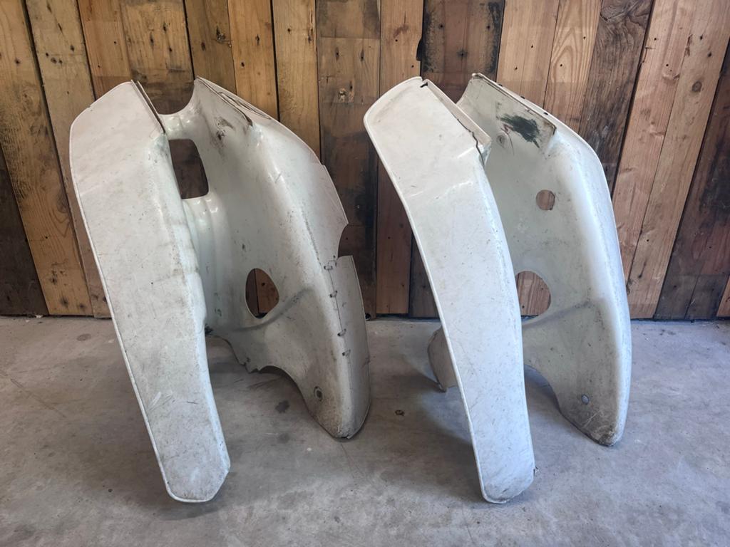 2x Beenkappen Honda C50/70 origineel, Ophalen, Gebruikt, Kap