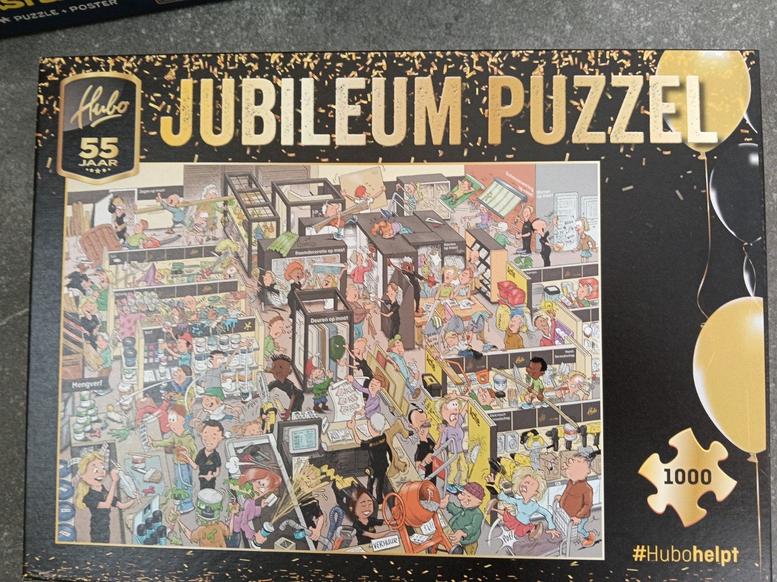 Hubo Jubileum Puzzel 1000 stukjes - Zo goed als nieuw, Ophalen of Verzenden