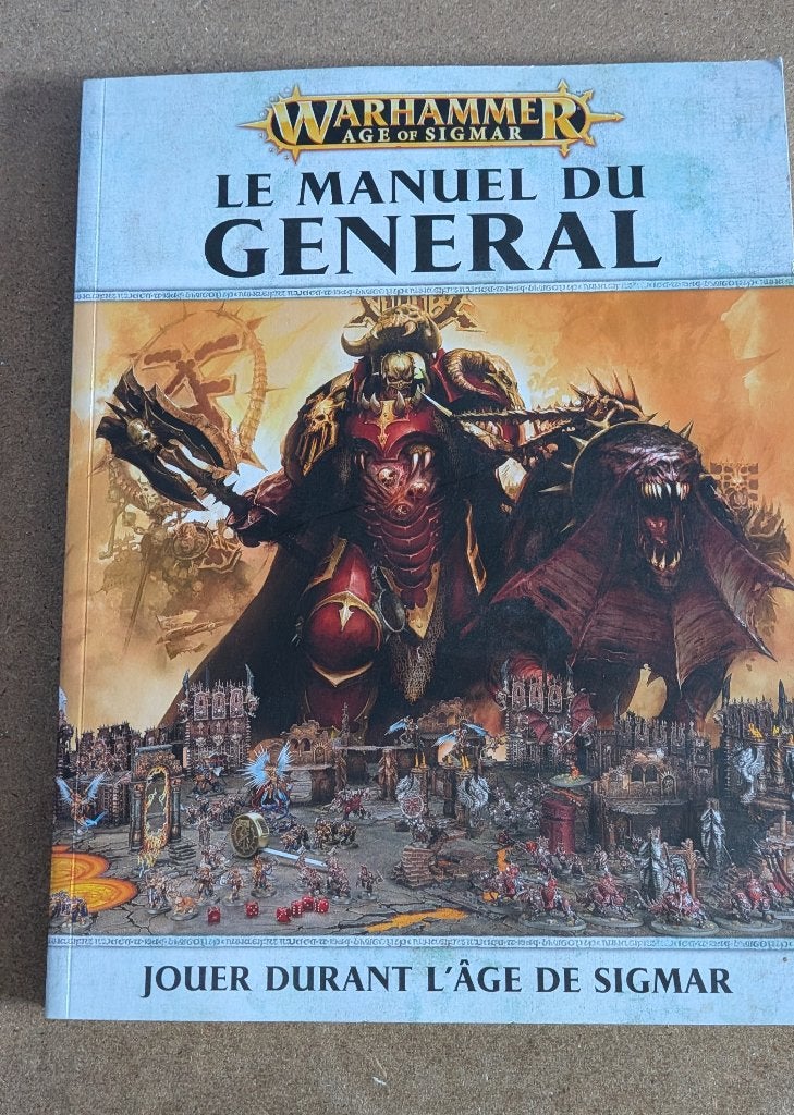 Age of Sigmar Le Manuel Du General, Ophalen of Verzenden, Warhammer