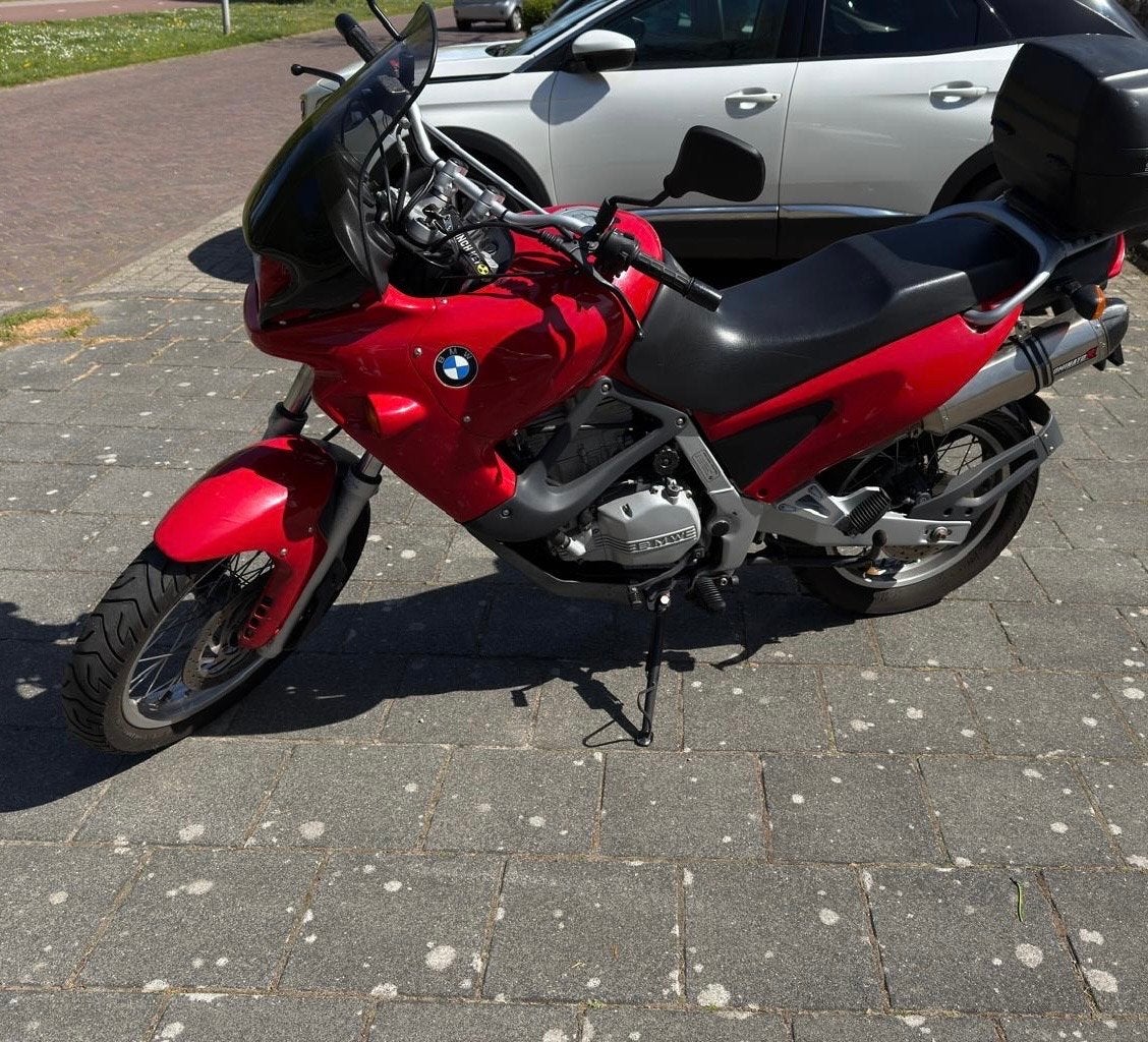 BMW F 650 - Rode Enduro A2 Motor met Topkoffer, Sportuitlaat, Gebruikt, Particulier, Enduro