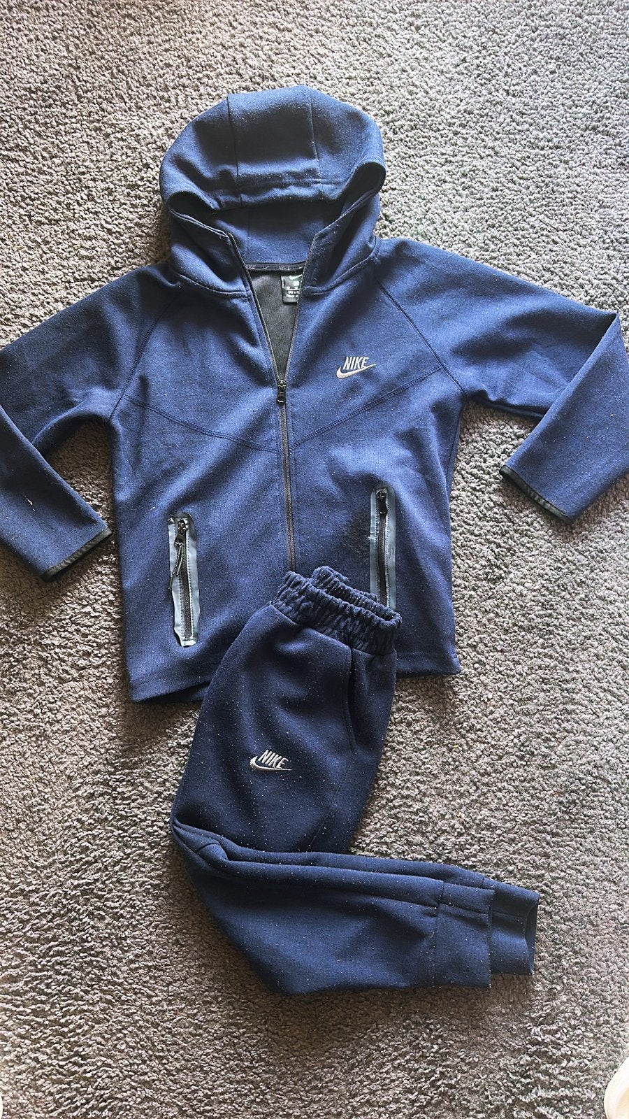 Nike tech fleece, Ophalen of Verzenden, Zo goed als nieuw, Maat 34 (XS) of kleiner, Blauw