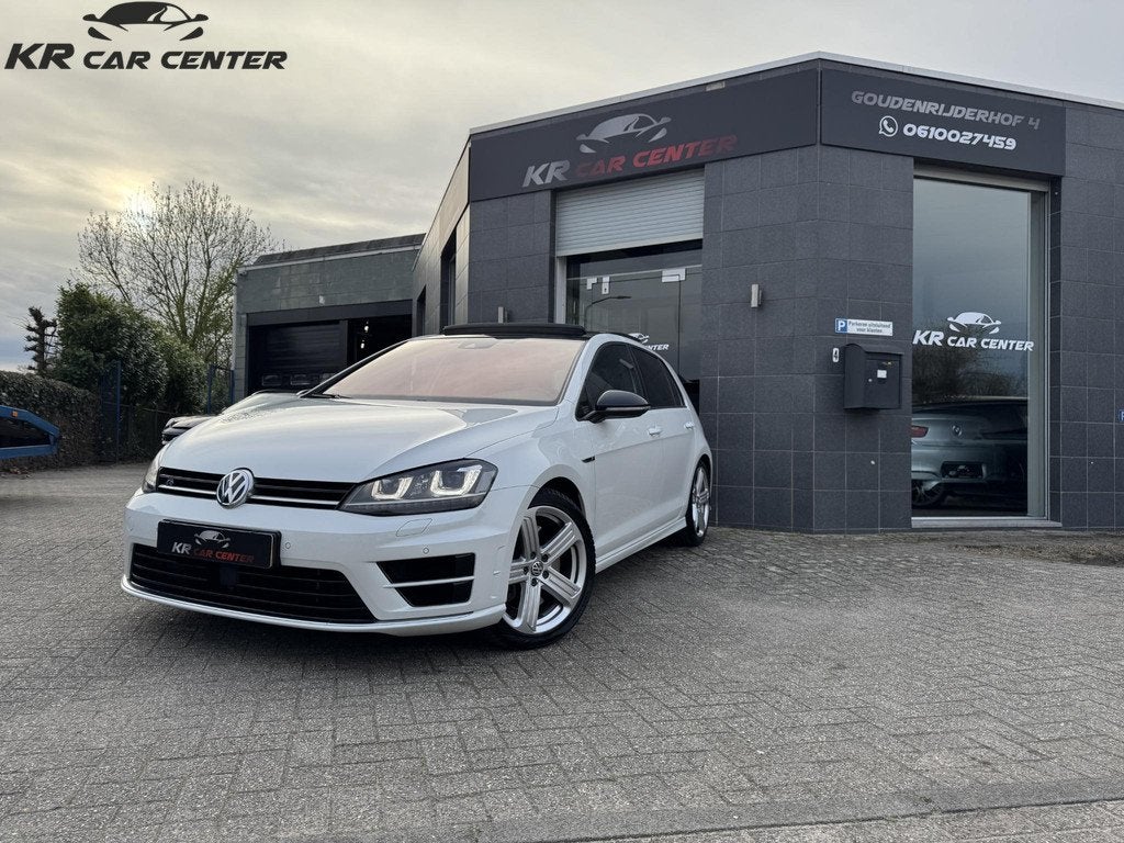 Volkswagen Golf 2.0 TSI R 4Motion PANO-KEYLESS-LEDER-ACC-DCC, Auto's, Volkswagen, Automaat, Gebruikt, Euro 6, 4 cilinders