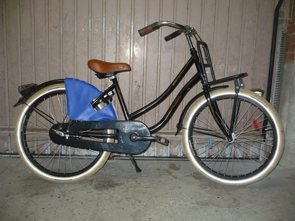 Mooie sparta 24 inch meisjesfiets 24 inch met rek, Ophalen, Terugtraprem, Sparta, Gebruikt