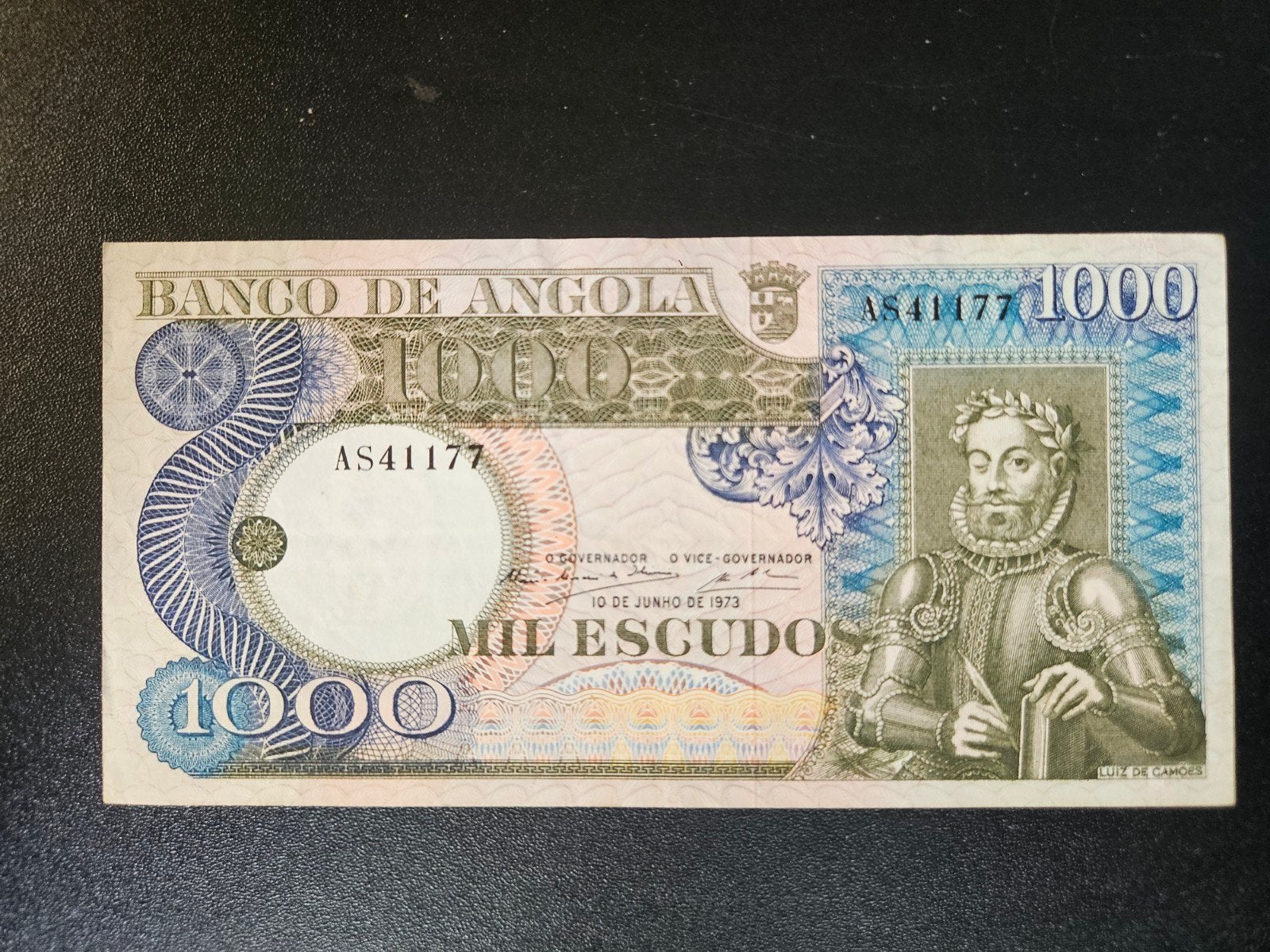Angola pick 108 1973 zf, Postzegels en Munten, Bankbiljetten | Afrika, Ophalen of Verzenden, Overige landen, Los biljet