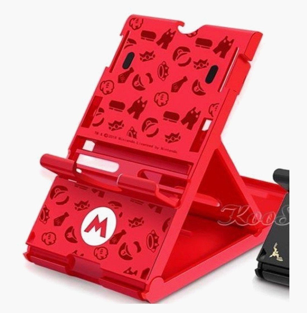 Nintendo Switch Mario Hori Playstand - Zo goed als nieuw, Ophalen of Verzenden, Zo goed als nieuw