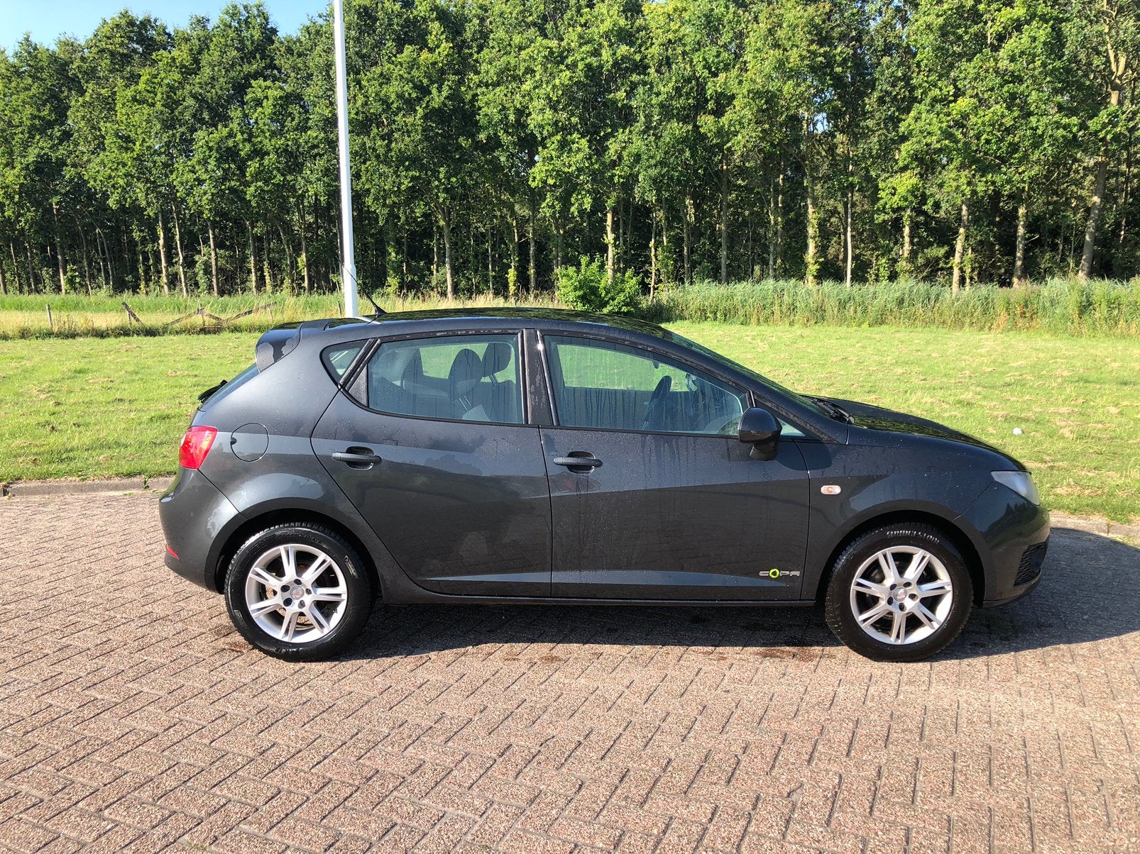 Seat Ibiza 1.2 TDI 55KW Ecomotive 2011 Grijs, Auto's, Voorwielaandrijving, Euro 5, 74 pk, 1199 cc