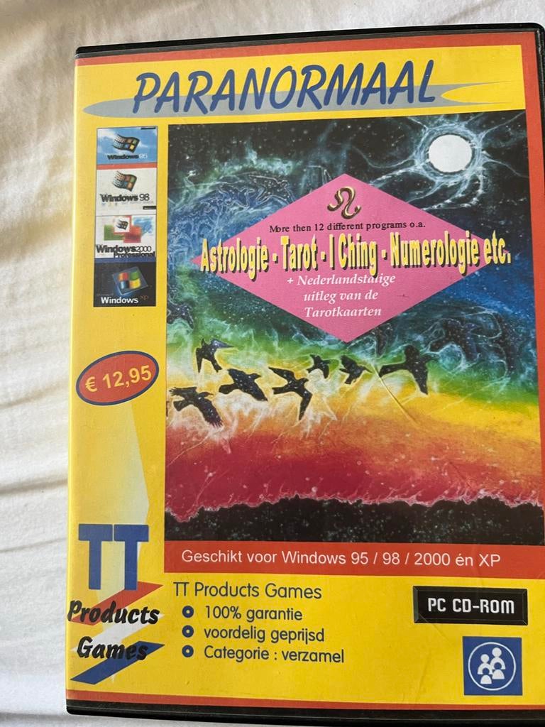 Paranormaal: Astrologie, Tarot, I Ching, Numerologie CD-ROM, Gebruikt, Overige genres, 1 speler, Ophalen of Verzenden