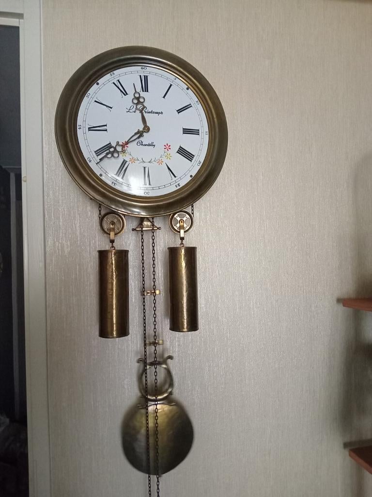 Hangklok, Ophalen